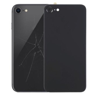 Back Cover with Adhesive for iPhone 8 (Black)