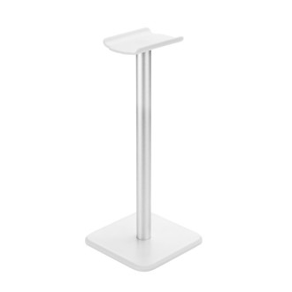 Headphone Holder Aluminum Alloy Internet Cafe Computer Headphone Stand Hanger Hook Display Shelf( D5 Silver White)