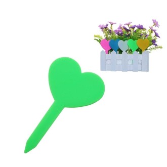 100 PCS Gardening Plant Pot Decoration Love Label Garden Seedling Potted Flower Plant Mark(Green)