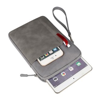 For 10.8 inch or Below Tablet ND00S Felt Sleeve Protective Case Inner Carrying Bag(Dark Grey)