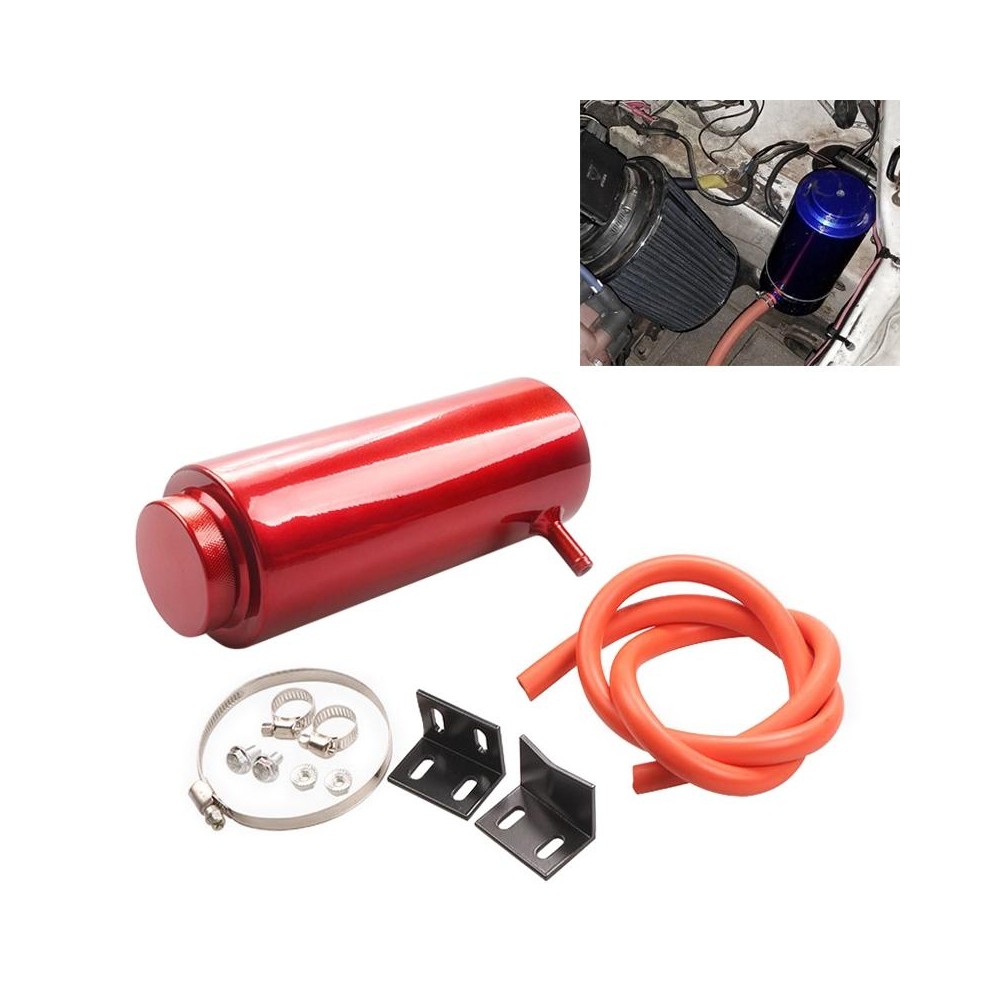 Car Universal Modified Aluminum Alloy Cooling Water Tank Bottle Can, Capacity: 800ML (Red)