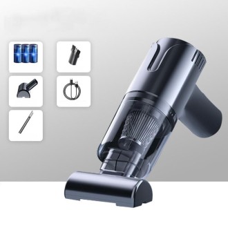 ST-8001CG 7.4V 4000mah Black 50W Wireless Handheld Large Suction Car Vacuum Cleaner