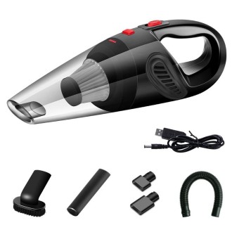 High-Power Small Handheld Car Vacuum Cleaner Wireless Vacuum Cleaner with USB Cable