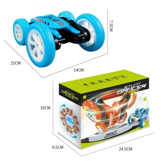 JJR/C Q136 Stunt Street Dance Four-wheel RC Flower Car with Music(Orange)