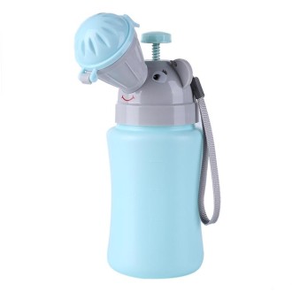 Portable Kids Urinal Car Toilet Reusable Pee Bottle(Blue For Boy)