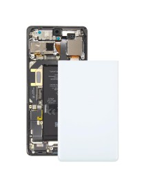 For Google Pixel 7 Pro OEM Battery Back Cover(White)