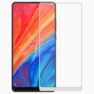 Front Screen Outer Glass Lens with OCA Optically Clear Adhesive for Xiaomi Mi Mix 2S(White)