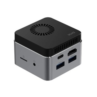 GMK NucBox Windows 10 System Mini PC, Intel Celeron J4125 Quad Core 64bit 14nm 2GHz-2.7GHz, Support WiFi & Bluetooth & RJ45, 8GB