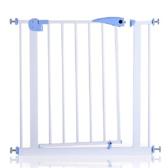 Child Safety Staircase Isolation Fixing Board Baby Safety Door, Size:74.5×77cm(White)