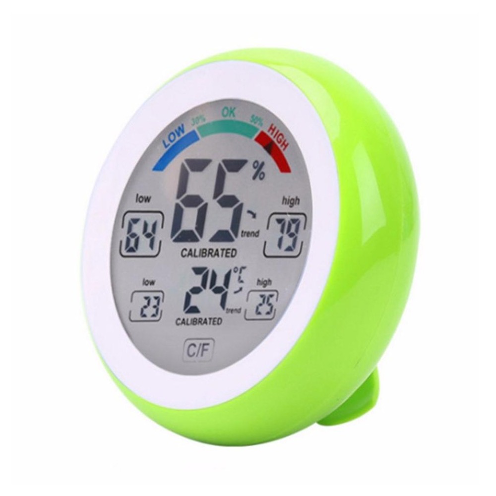 TS-S93 Multifunctional Digital Thermometer Hygrometer Temperature Humidity Meter, Value Trend Display C/Funit