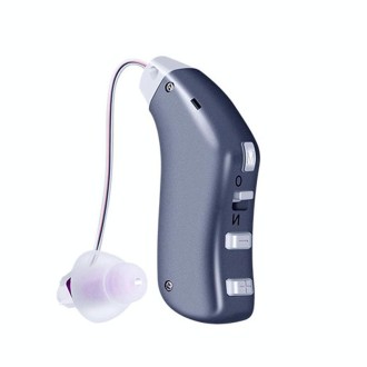 G28 Old Man Hearing Aid Sound Amplifier Sound Collector, Style: Right Ear(Blue)