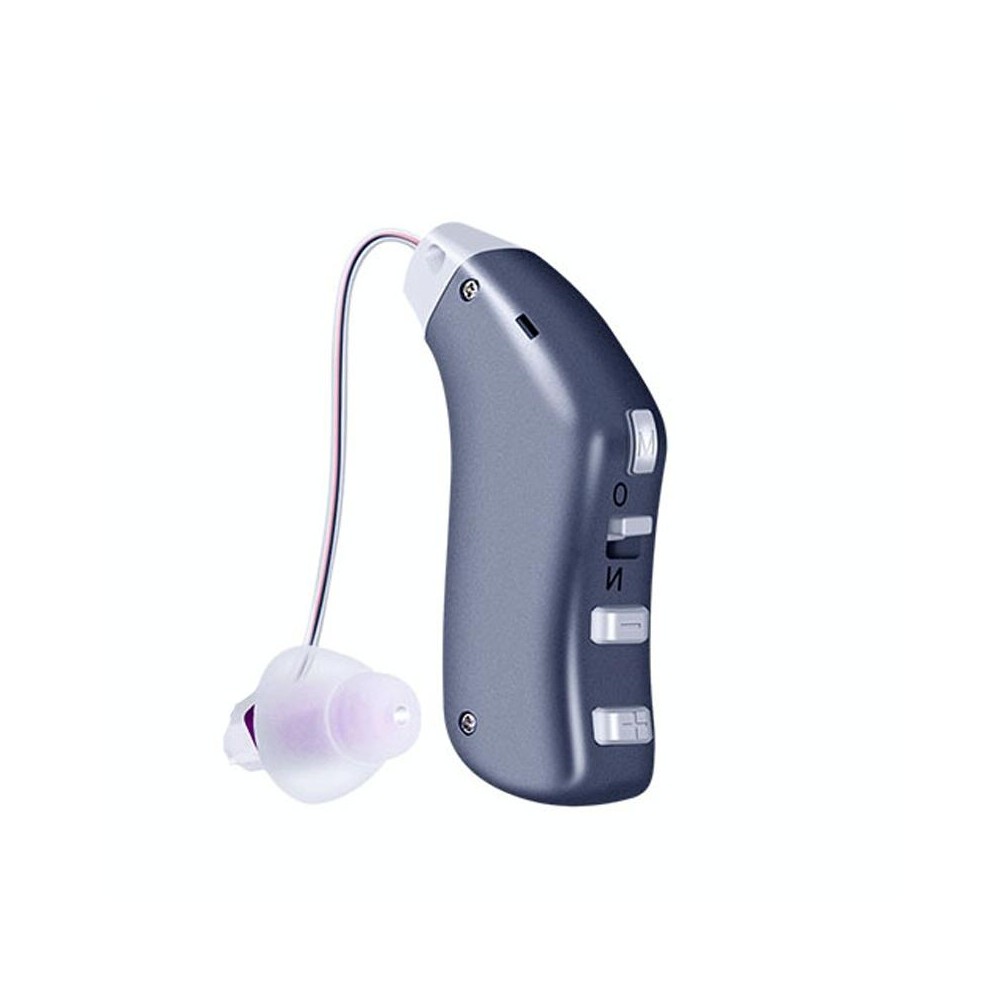 G28 Old Man Hearing Aid Sound Amplifier Sound Collector, Style: Right Ear(Blue)