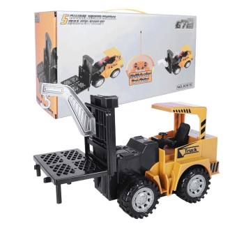 MoFun 8081E 1: 24 Five-channel Remote Control Simulation Forklift Crane