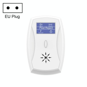 Household Mute Low Power Ultrasonic Insect Repeller, Specification: EU Plug(White)