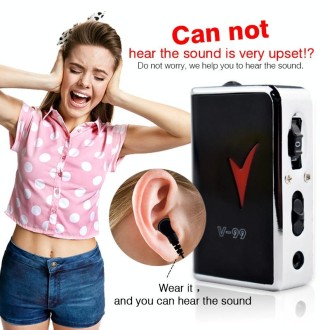 V99 Box Sound Amplifier Aid Hearing Aid Earphone