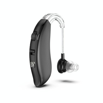 GM-301 Hearing Aid Rechargeable Sound Amplifier,Spec: Without Bluetooth Black