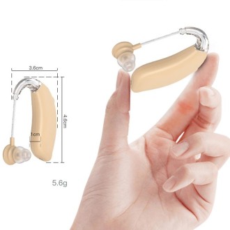 GM-301 Hearing Aid Rechargeable Sound Amplifier,Spec: Without Bluetooth Skin Color