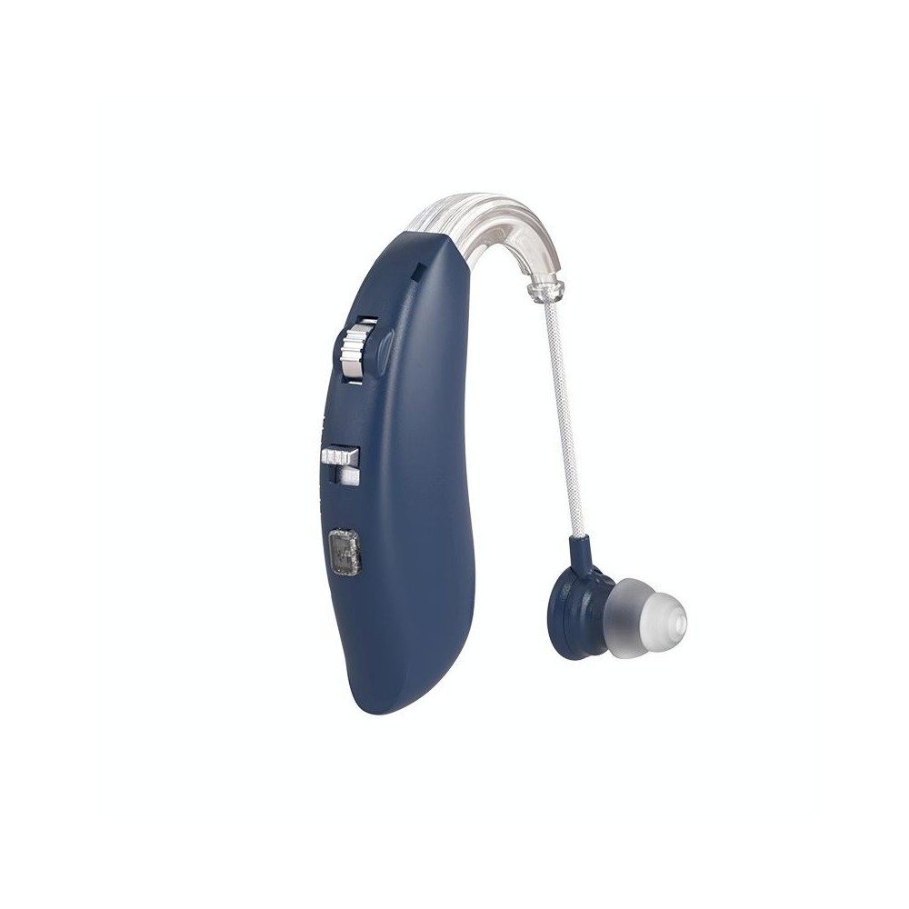 GM-301 Hearing Aid Rechargeable Sound Amplifier,Spec: Without Bluetooth Blue