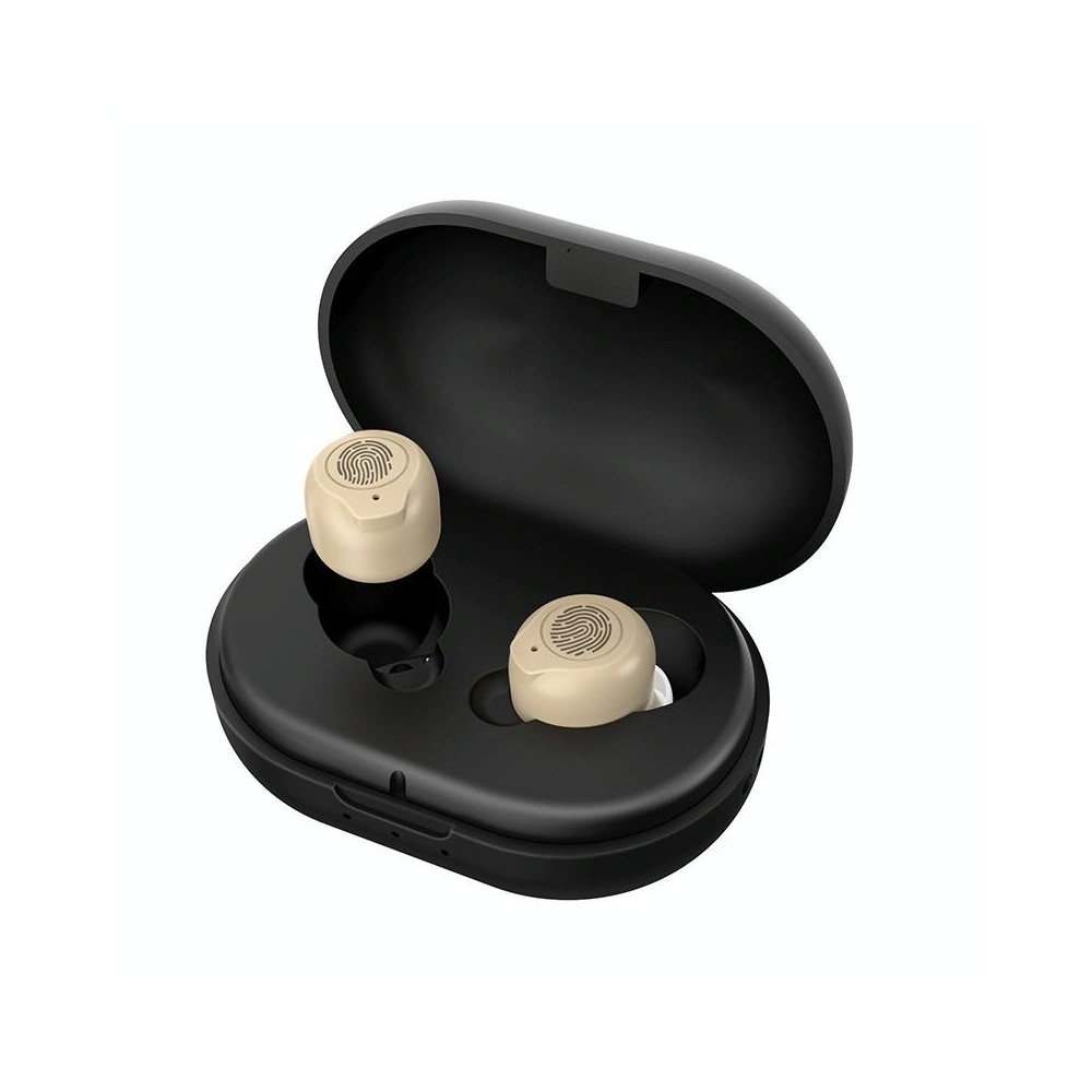 GM-902 Wireless Magnetic Charging Hearing Aids Elderly Sound Amplifier(Skin-color+Black)