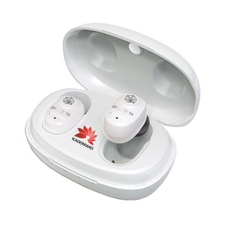 KAIXINWEI VHP-1607B DC3.7V In-ear Hearing Aid Sound Amplifier(White)