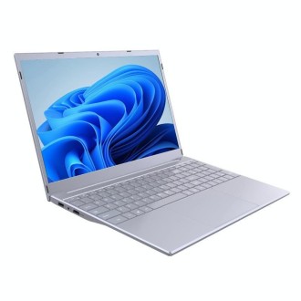 V8 15.6 inch Ultrathin Laptop, 12GB+128GB, Windows 10 Intel Jasper Lake N5095 Quad Core(Silver)