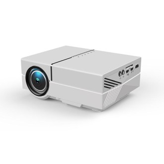 YG450 1280x720 1500 Lumens Portable Home Theater LED HD Projector, Plug Type:EU Plug(White)