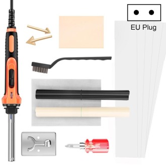 100W Electric Soldering Iron Plastic Welding Machine Car Bumper Repair Plier, EU Plug (Red)