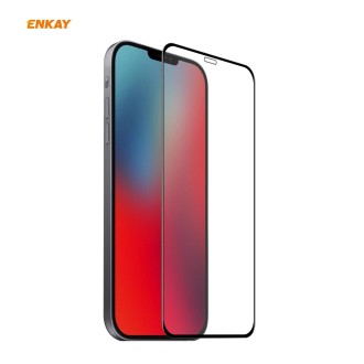 For iPhone 12 mini ENKAY Hat-Prince 0.26mm 9H 6D Curved Full Coverage Tempered Glass Protector