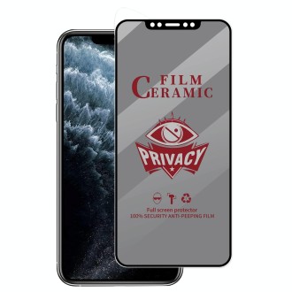 For iPhone 11 Pro Max / XS Max Full Coverage HD Privacy Ceramic Film