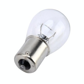 10 PCS 1156/BA15S 3W Car Turn Light with Glass Shell, DC 12V(Warm White)