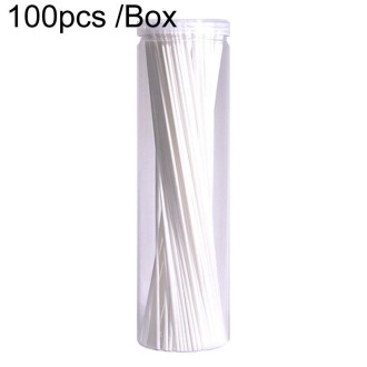 100pcs /Box 3mmx30cm Rattan Aromatherapy Stick Floral Water Diffuser Hotel Deodorizing Diffuser Stick(White)