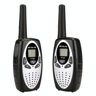 1 Pair RETEVIS RT628 0.5W EU Frequency 446MHz 8CHS Handheld Children Walkie Talkie(White)