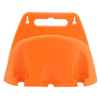 Wall Mounted Plastic Water Pipe Holder Garden Irrigation Accessories(Orange)