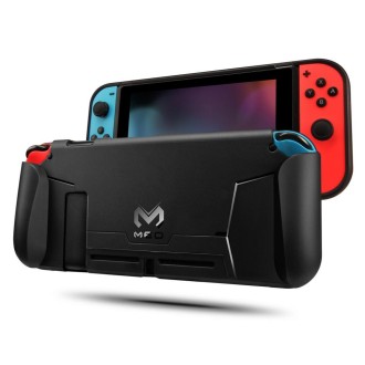 For Nintendo Switch TPU Protective Shell Integrated NS Protective Sleeve Can Be Placed On The Base(Black)