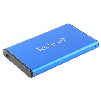 Richwell SATA R2-SATA-320GB 320GB 2.5 inch USB3.0 Super Speed Interface Mobile Hard Disk Drive(Blue)