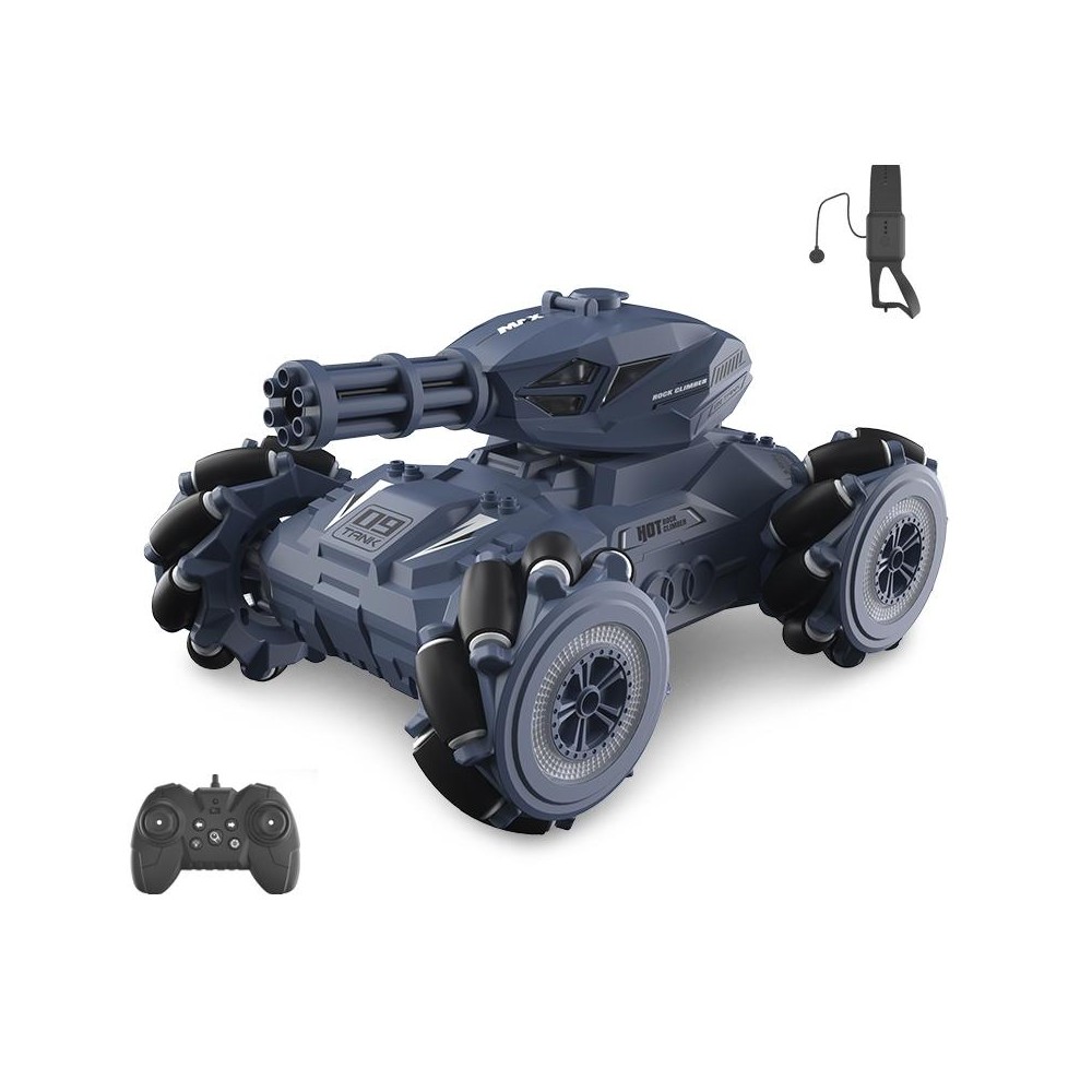 JJR/C Q126 Spray Bomb Drift Remote Control Car, Specification:Double Control Universal Wheel(Blue)