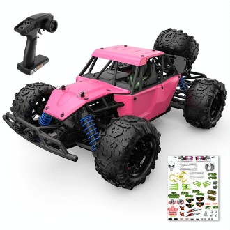 9303E 1:18 Full Scale Remote Control 4WD High Speed Car (Pink)