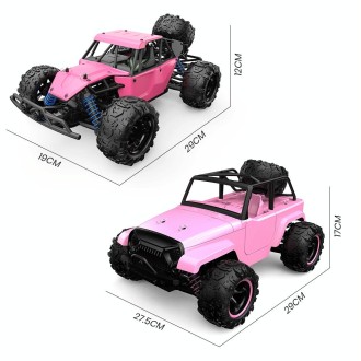 9303E 1:18 Full Scale Remote Control 4WD High Speed Car (Pink)