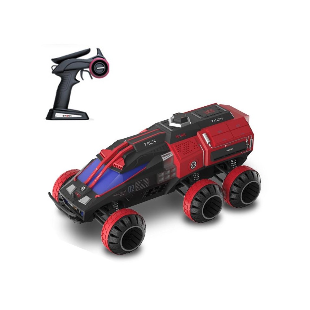 JJR/C Q118/Q119 Six-wheel RC Space Mars Exploration Vehicle(Red)