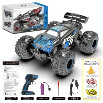 JJR/C Q105 2.4G RC Electric Climbing Off-Road Vehicle(Black Blue)