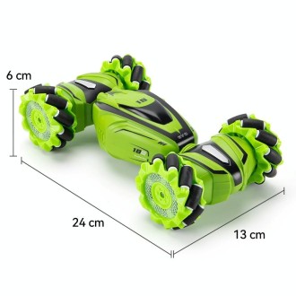 JJR/C Q110 2.4G Remote Control Stunt Climbing Drift Twist Car(Green)