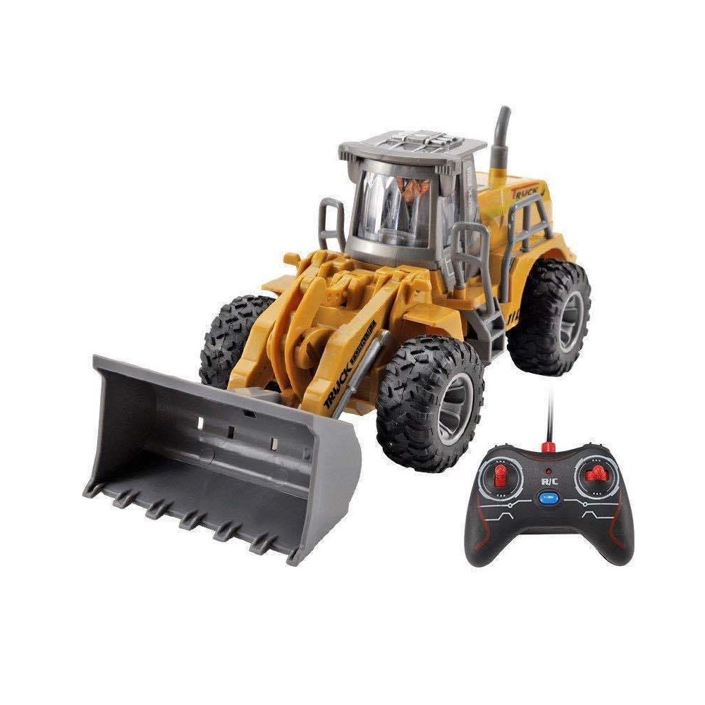 Wireless Remote Control 5-Way Charging Electric Engineering Vehicle Model(Bulldozer)