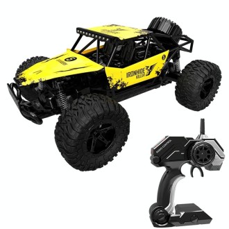 HELIWAY LR-R002 2.4G R/C System 1:16 Wireless Remote Control Drift Off-road Four-wheel Drive Toy Car(Yellow)