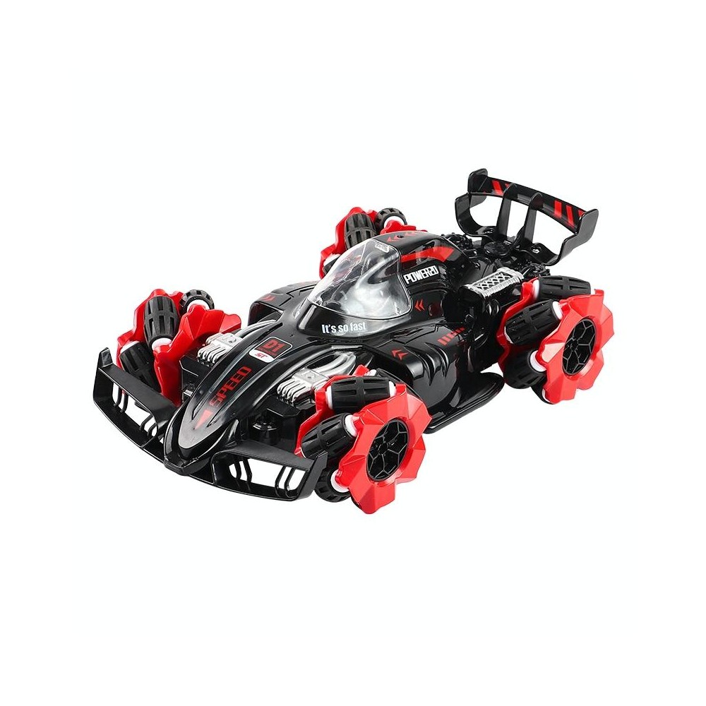 RD158-2 2.4G Four-Wheel Drive Horizontal Spray Remote Control Car(F1 Red)