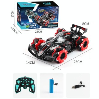 RD158-2 2.4G Four-Wheel Drive Horizontal Spray Remote Control Car(F1 Blue)