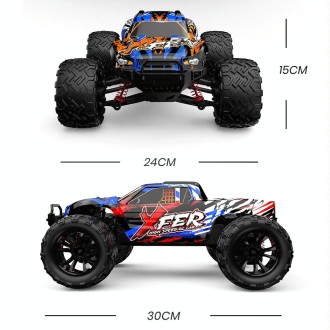 9501E 1:16 Full Scale Remote Control 4WD High Speed Car(Red)