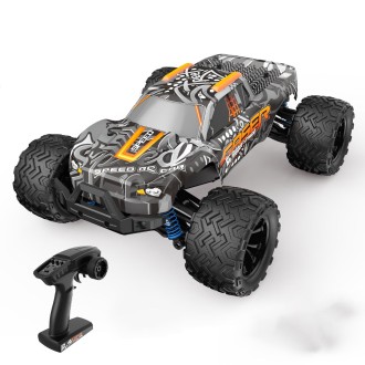 9000E 1:14 Full Scale Remote Control 4WD High Speed Car(Graffiti Black)