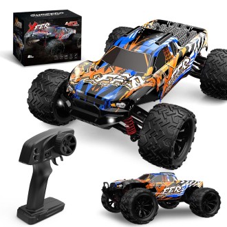 9501E 1:16 Full Scale Remote Control 4WD High Speed Car(Orange)