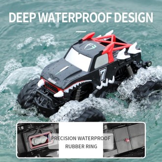 Q127 AB Model Amphibious Remote Control Car, Style:Type A(Blue)