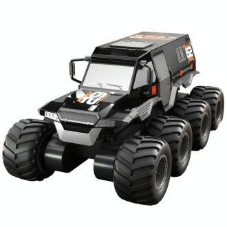 JJR/C Q137 Eight-Wheel Amphibious RC Vehicle(Black)